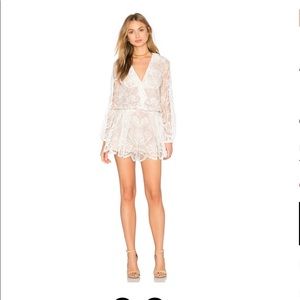 Alexis Marena lace romper. Pristine NWT.